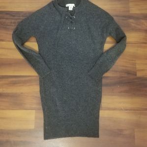 Kaisley Sweater Dress size XS  NWOT  dark grey